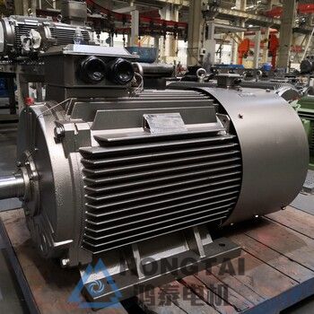 高效变频电机45°角实拍